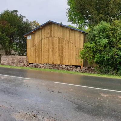 Rénovation d'un hangar à Pluzunet